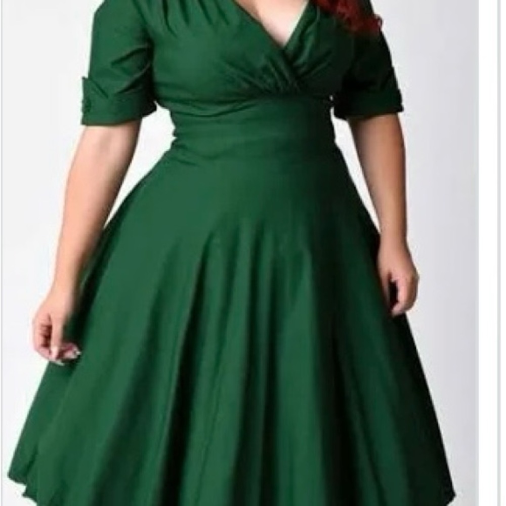 Unique vintage Delores swing dress. New with tags. Size 5X/26